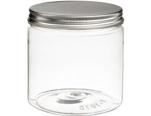 PRT70-Pot à vis couvercle Alu-Transparent-700ml- ø 100mm h100mm