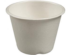 VKM30- Pot Bodega en Bagasse - Blanc- 240ml- ø 92mm