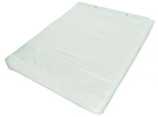 Visuel du produit MSA17N - Sachet en liasse réutilisable en PEBD, 50 sacs - Transparent, 170x220mm