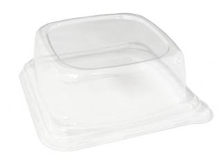 PCKL14 - Couvercle pour PCK14 en rPET - Transparent, 140x140mm Visuel du produit PCKL14 - Couvercle pour PCK14 en rPET - Transparent, 140x140mm