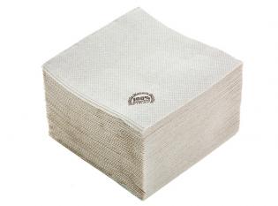 Visuel du produit SE2335 - Serviettes 100% fibres recyclées en Fibres de celulose - Beige, 33x33cm
