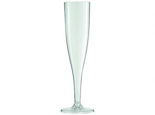 V1654 - Flûte en PS - Transparent, 10cl Visuel du produit V1654 - Flûte en PS - Transparent, 10cl