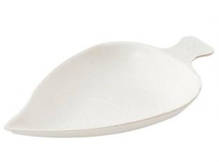 VKM13 - Mini feuille en Bagasse - Blanc, 90x60mm Visuel du produit VKM13 - Mini feuille en Bagasse - Blanc, 90x60mm