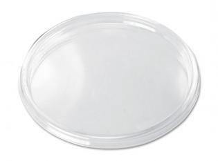 Visuel du produit VRL11 - Couvercle cristal en APET - Transparent, ø84mm