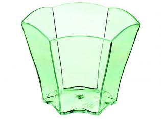 Visuel du produit VRM04 - Verrine Hexagone en PSI - Transparent, 65ml, 60x60x45mm