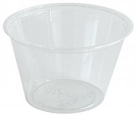 Visuel du produit VS04 - Pot à sauce en rPET - Transparent, 120ml